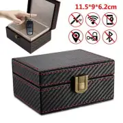 Keyless Faraday Box Anti Theft Safety RFID Block Pouch Car Key Signal Blocker