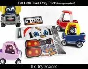 Replacement Stickers Spare Decals Kit Fits Little Tikes Cozy Truck with Eyes ...