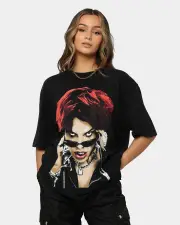 [YUNGBLUD] Yungblud Life On Mars Tour Vintage T-shirt Washed Black - Size 2XL 2XL Washed Black