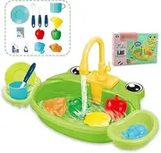 Interactive Water Play Set Fun and Educational for Children Making More Realistic and Fun for Children. is Very , Green