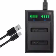 USB Li-50B Battery charger for Olympus Li-50C Pentax D-Li92 RICOH DB-100 WG-60