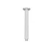 MEIR Round Brass Ceiling Shower Arm - 300mm - PVD Brushed Nickel