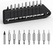 OKNIFE MBS1 4mm Hex Bit Screwdriver Set, 9 PCS Durable S2 Tool Steel Double-Ended Bit Set with Eternal Pencil, Ideal for Opry, D1, U1 Pro Series and Other 4mm Hex Nut Drivers