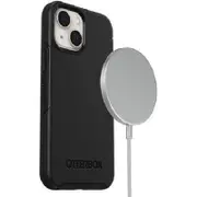 OtterBox Apple iPhone 13 Mini / iPhone 12 Mini Symmetry Series+ Antimicrobial Case with MagSafe - Black (77-83594)