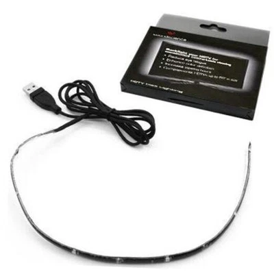 Bias Lighting for HDTV with 51.1-Inch Cable (Reduce eye fatigue and increase