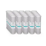 25 Pack 10" x 2.5" Coconut Shell CTO Carbon Block Water Filter, RO & Whole house
