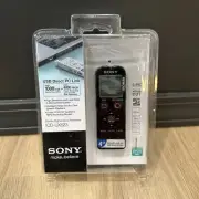 New Sony IC Digital Voice Recorder ICD-UX523 USB Support MicroSD Black