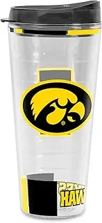 Rico Industries NCAA Iowa Hawkeyes Classic Double Wall 20oz Tritan Tumbler