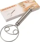 Tongke Danish Dough Whisk, 2 Eyes, 8.5 Inch Premium