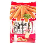 北田 蒟蒻糙米捲(牛奶口味) 160G【家樂福】