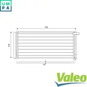 CONDENSER AIR CONDITIONING 822652 FOR PORSCHE PANAMERA MCW.CA/BA MCX.PA 4.8L