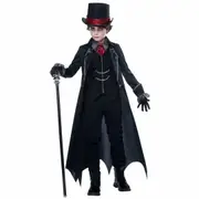 Gothic Vampire Dracula Lord Count Medieval Halloween Child Boys Costume