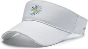 [N\A] NA Ladies Summer Sun Hat Outdoor Beach Tennis Golf Street Hat Camping Cycling Running Hiking Hat White