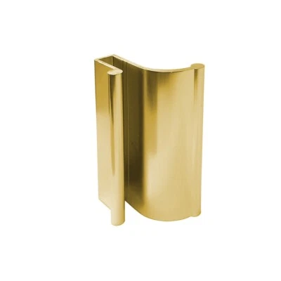 Gold Tub Enclosure and Sliding Shower Door Pull Handle for 3/16" and 1/4" Glass