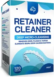 Retainer & Denture Cleaner Tablets - 120 Pcs - 4 Months Supply