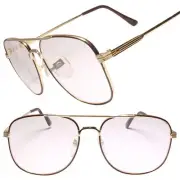 Classic True Genuine Vintage 90s 80s Square Gold Reader 3.50 Reading Glasses