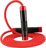 SUPVOX Weighted Skipping Rope for Exercise Durable Jumping Rope with Ergonomic Non Slip Handles for Cardio Workouts and Fitness Training for Adults