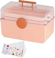 Ｂｅｓｇａ First Aid Case Box, Emergency Kits Container for Living Room, Office, Travel