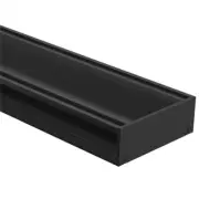 Drainlab – Linear Drain Tile Insert 3600L x 35mmH x 10mm Thick Tile – BLK