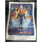 正版電影海報《驚奇隊長2》THE MARVELS 獨家電影A3原版海報 30*42公分 重磅 漫威海報 1130826