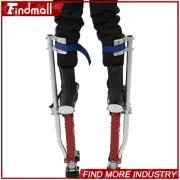 Findmall 18"-30" Adjustable Drywall Stilts Aluminum Tool For Taping Paint Stilts