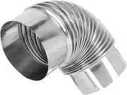 Fireplace Stove Exhaust Chimney Extension Elbow Stainless Steel Flues Kitchen Vent Durable and Easy to Install