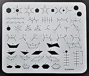 Organic Chemistry Stencil Drawing Template