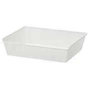 KOMPLEMENT mesh basket, white, 75x58 cm