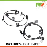 2x PEC Wheel Speed Sensors FR LH&RH For Mitsubishi Triton MQ Diesel