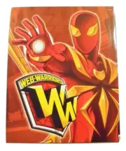 Marvel Ultimate Spiderman Web-Warriors Folder (Iron Spider)
