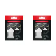 6pc Target Luke The Nuke Littler K-Flex Dart Flight & Shaft No.2 Medium