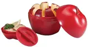 Avon~Snack Attack Apple & Dip To Go Container with Lid~For Lunch or Travel~NIP