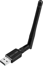 Super Long Range Bluetooth 5.3 Pro USB Adapter for PC Supports Windows 11/10/8.1/7, 5.3+EDR Bluetooth Wireless for Desktop, Laptop, Printers, Keyboard, Mouse, Headsets, Speakers