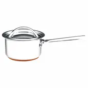 Essteele Per Vita Stainless Steel Covered 14cm/1.2L Saucepan Round Cookware SLV
