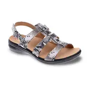 Revere Toledo Backstrap Sandal - Natural Snake