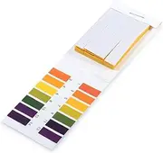 PH 1-14 Test Indicator, Portable Water Litmus Testing Kit, Acidity Test for Aquariums, Drinking Water and Soil, Etc. ph Test Strips
