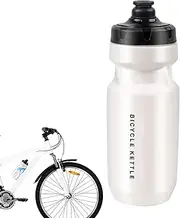 Mountain Bike Water Bottle | 620ml Reusable, Pull Top Lid, Cycling Squeeze Container With Capacity Scale | Outdoor Sports Accessory Leakproof Travel Water Bottle For Gym Workout