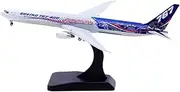 Pre-Built Model Aircraft 15CM 1/400 Large Scale Die-cast Airplane for Boeing Original B767-400ER N76400 Static Model Aircraft Collectible Miniature Airplane Model
