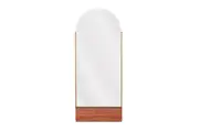 Crimson Floor Mirror