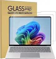 KEANBOLL 2 Pack Tempered Glass Screen Protector for Microsoft Surface Laptop 7 (2024, 15 Inch) - 9H Hardness, Scratch Resistant Tempered Glass Compatible With Surface Laptop 7 15"