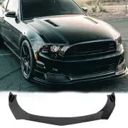 Carbon Fiber Front Bumper Lip Splitter Lower Spoiler Body Kit For Ford Mustang