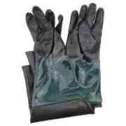 2X Sandblasting Gloves Work Gloves For Sandblaster Sand Blast Cabinet 60cm