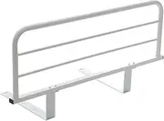 Foldable Bed Rail Safety Side Guard for Elderly, Adult Guardrail Bedside Handrails Shatter-Resistant Railings,20cm Bracket