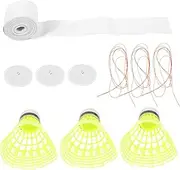 TOKIDNY Enhance Your Badminton Skills Portable Badminton Training Device Rebound Set Cord for Anywhere Practice