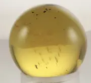 ++ Calibrated Mexican Amber Sphere 33mm D