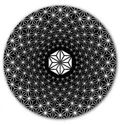 Sacred Geometry #4 Symbolic Slipmat Turntable 12" LP Record Player DJ Audiophile