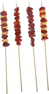 Toddmomy Realistic BBQ Skewers Play Set Toy 4pcs Barbecue Skewers Food Models Kitchen Decor Props for Dollhouse Party