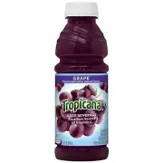 (12 Pack) Tropicana Grape Juice Beverage with Rich Vitamin C, 15.2 Fl Oz