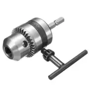 1-10mm Drill Chuck Driver Converter 3/8'' 24UNF and 1/4'' Hex Shank Key Adaptor1