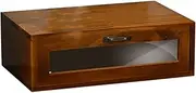 1Pc Storage Box for Desk Vintage Monitor Stand Multi Functional Organizer for Stationery Cosmetics and Sundries for Home Office School Use